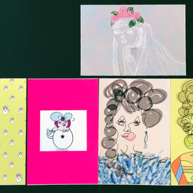 ガールズコレクション☆サイン入りポストカード